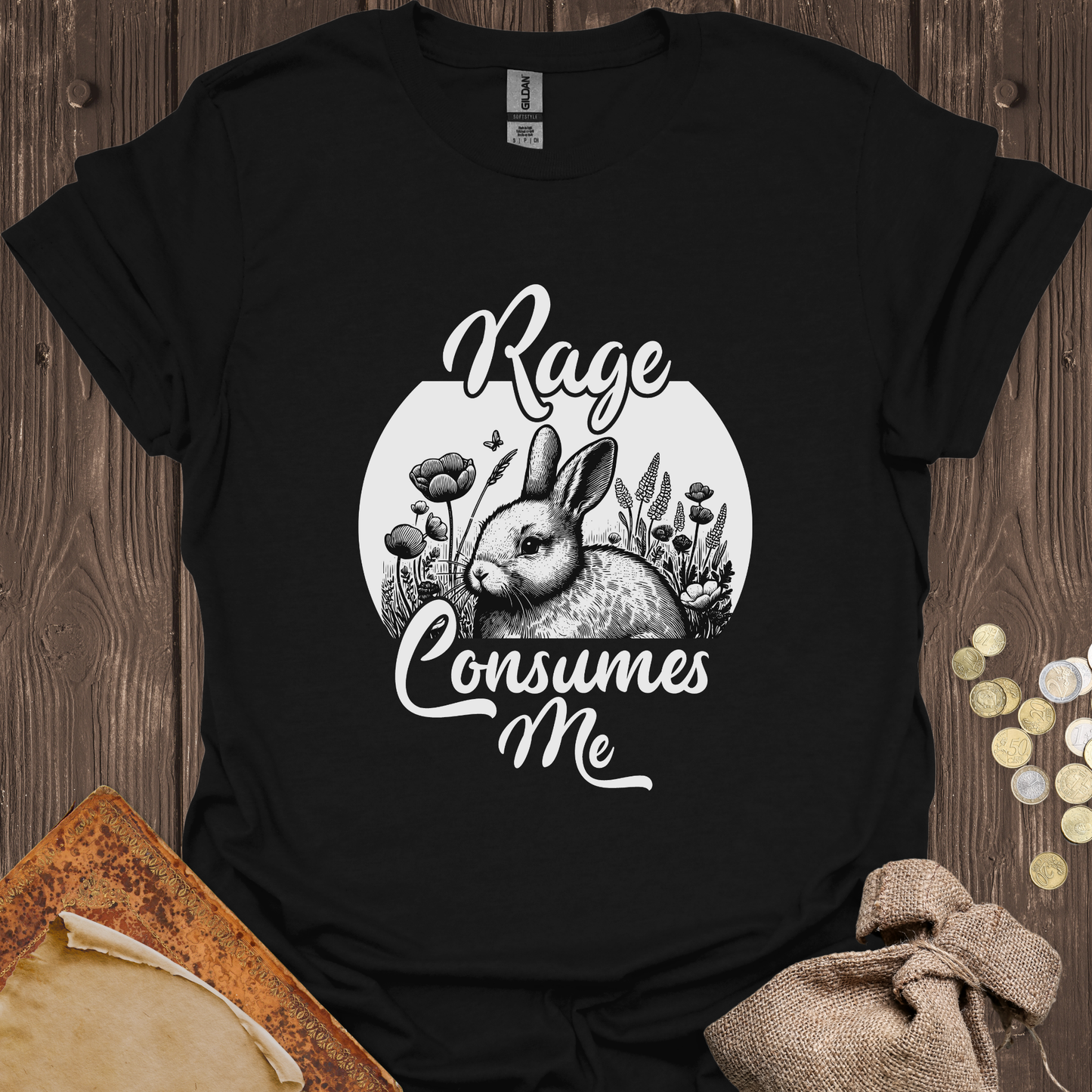 Rage Consumes Me Bunny