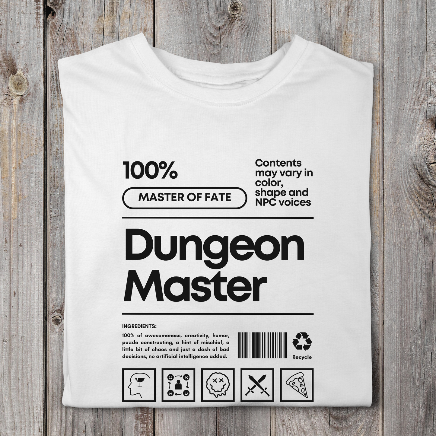 Dungeon Master Ingredients