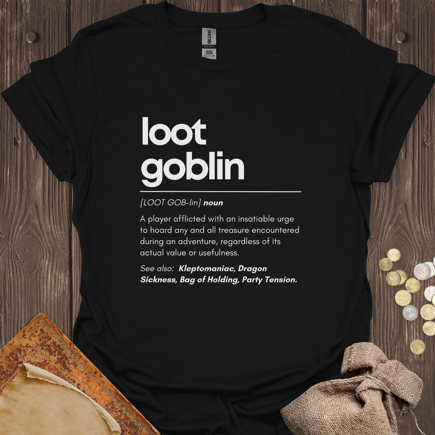 Dictionary Definition Loot Goblin