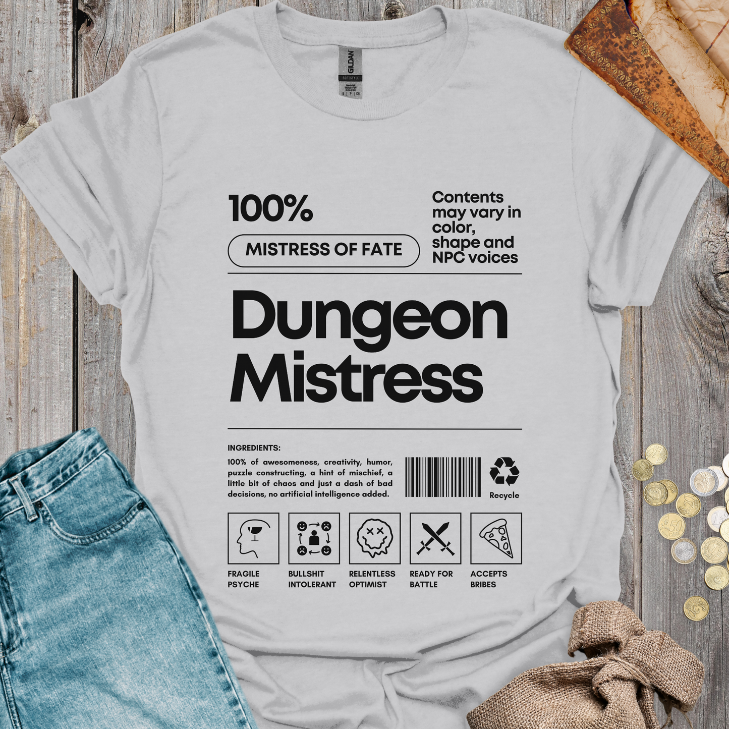 Dungeon Mistress Ingredients