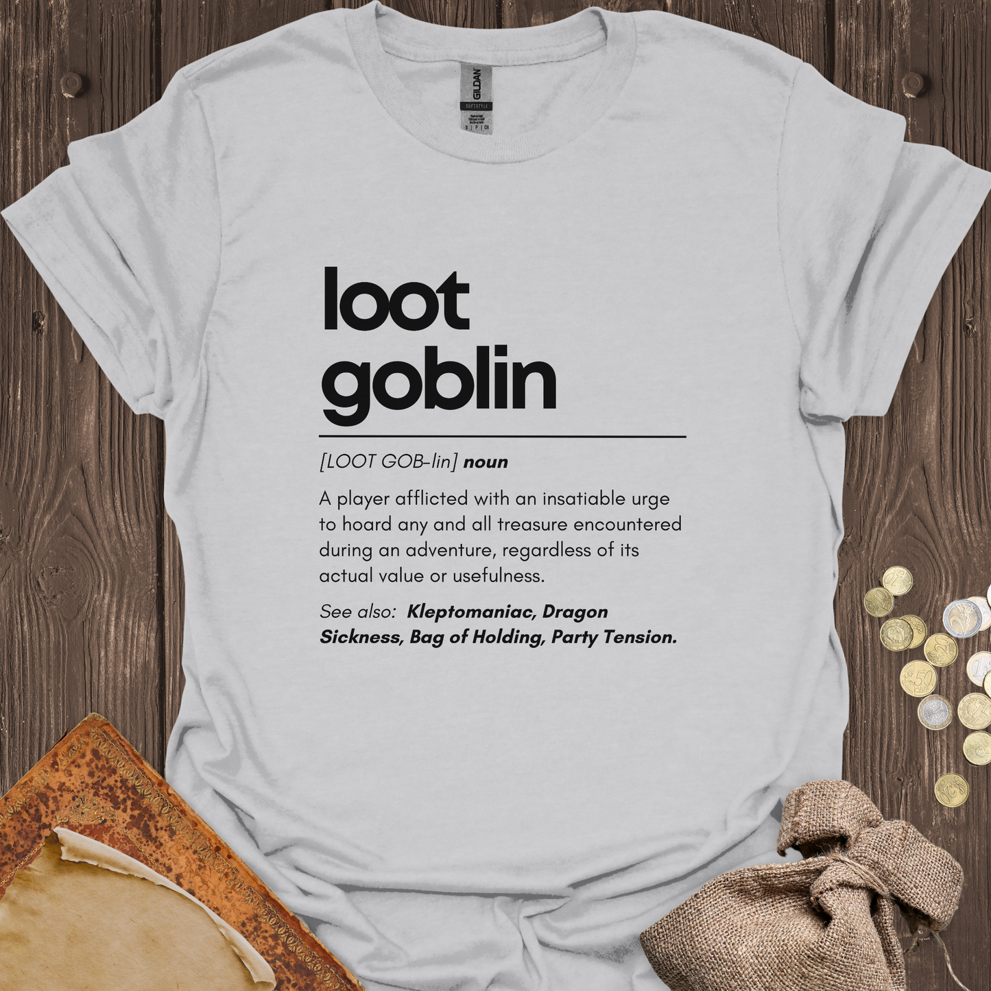 Dictionary Definition Loot Goblin