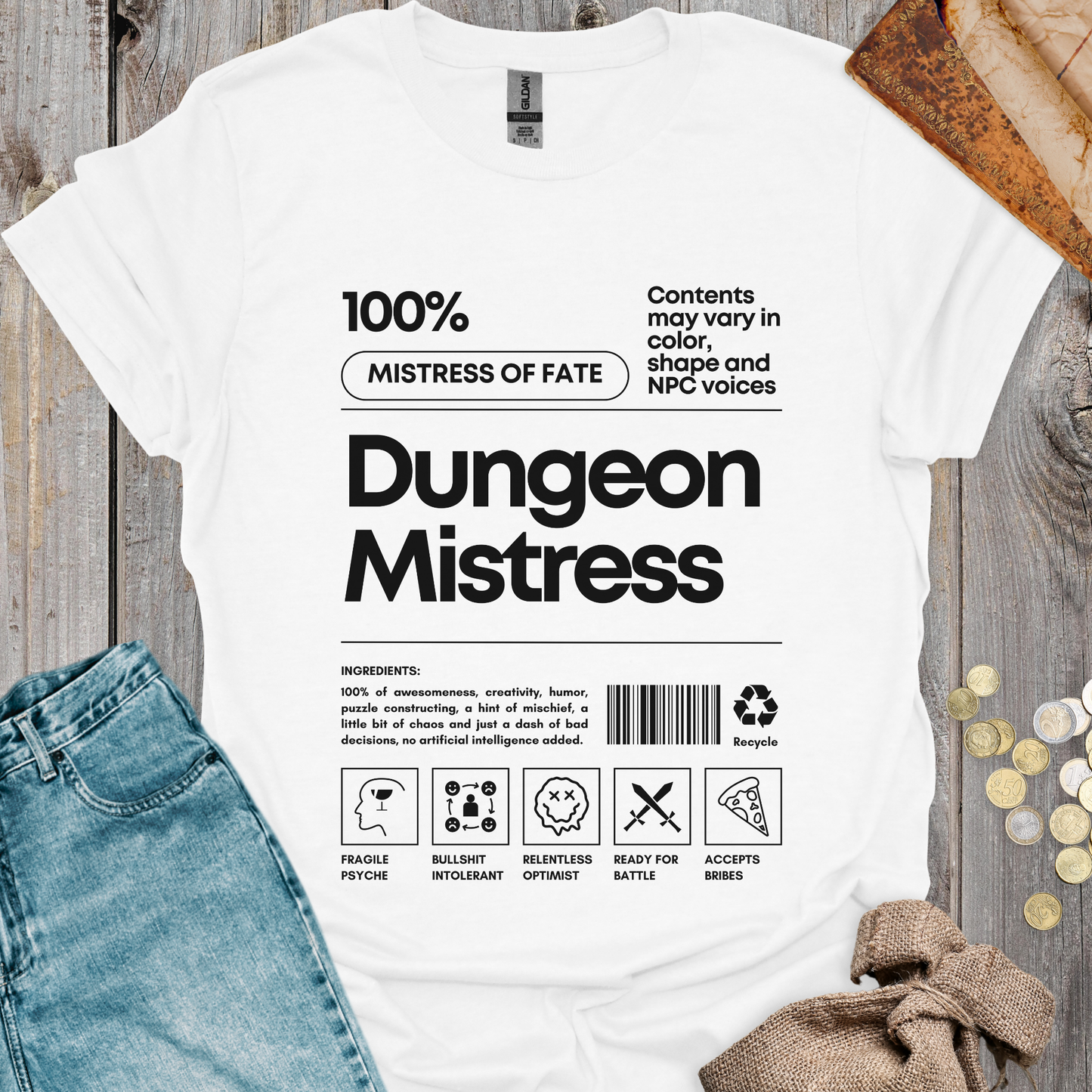 Dungeon Mistress Ingredients