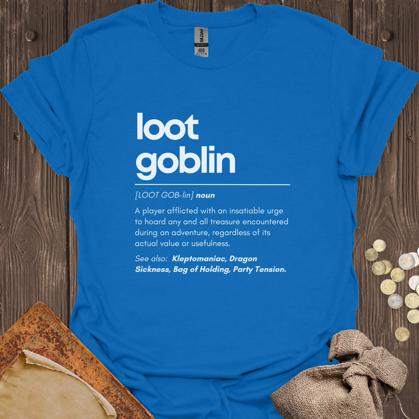 Dictionary Definition Loot Goblin