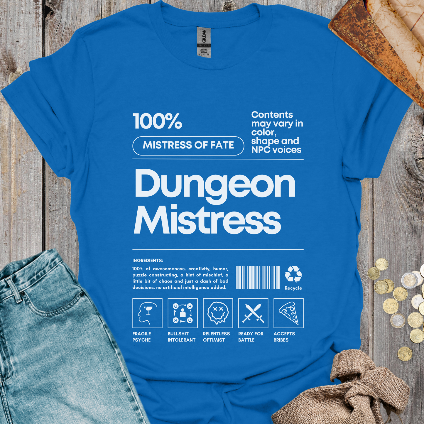Dungeon Mistress Ingredients