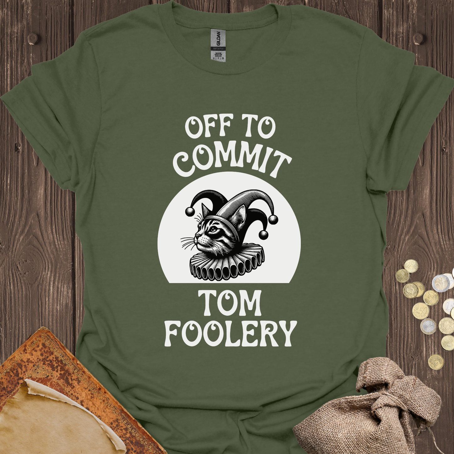 Off To Commit Tom Foolery