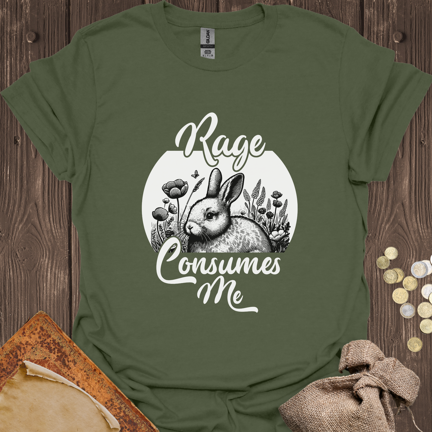 Rage Consumes Me Bunny