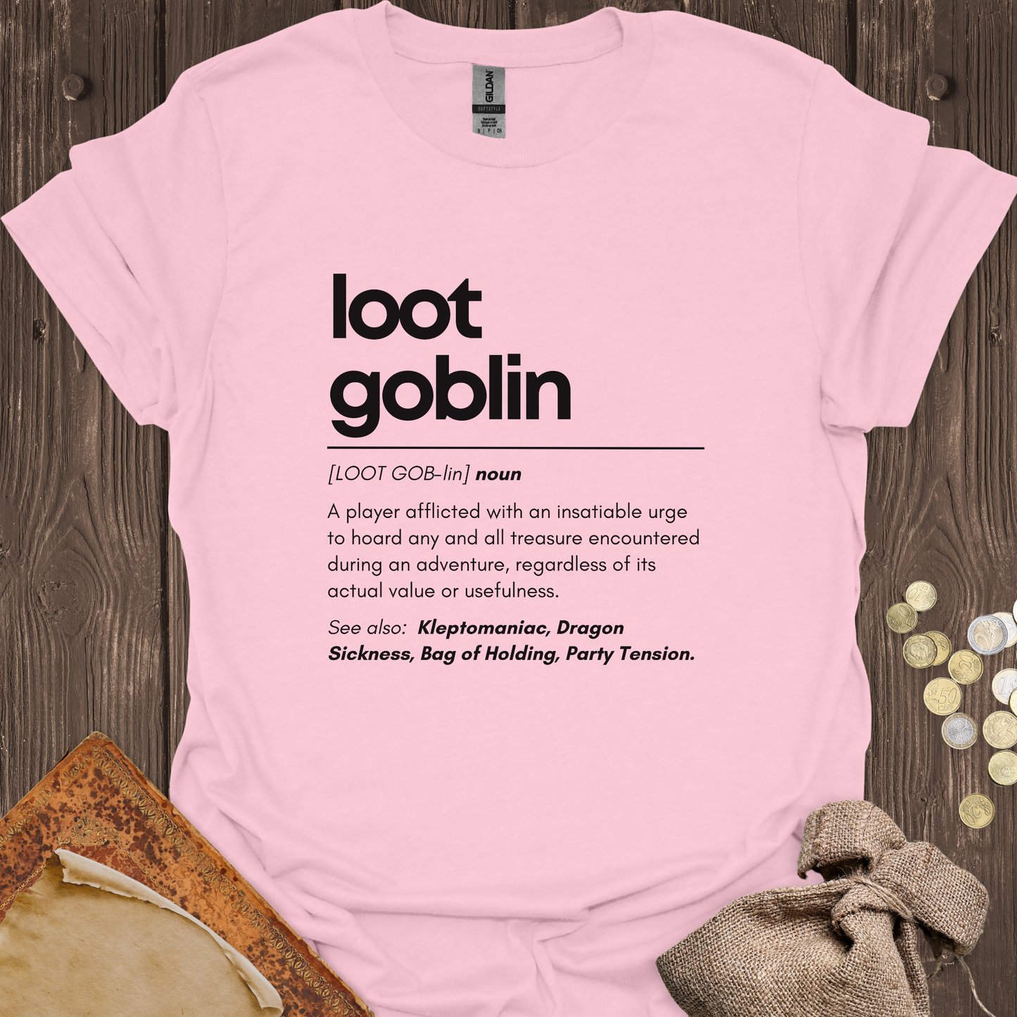 Dictionary Definition Loot Goblin