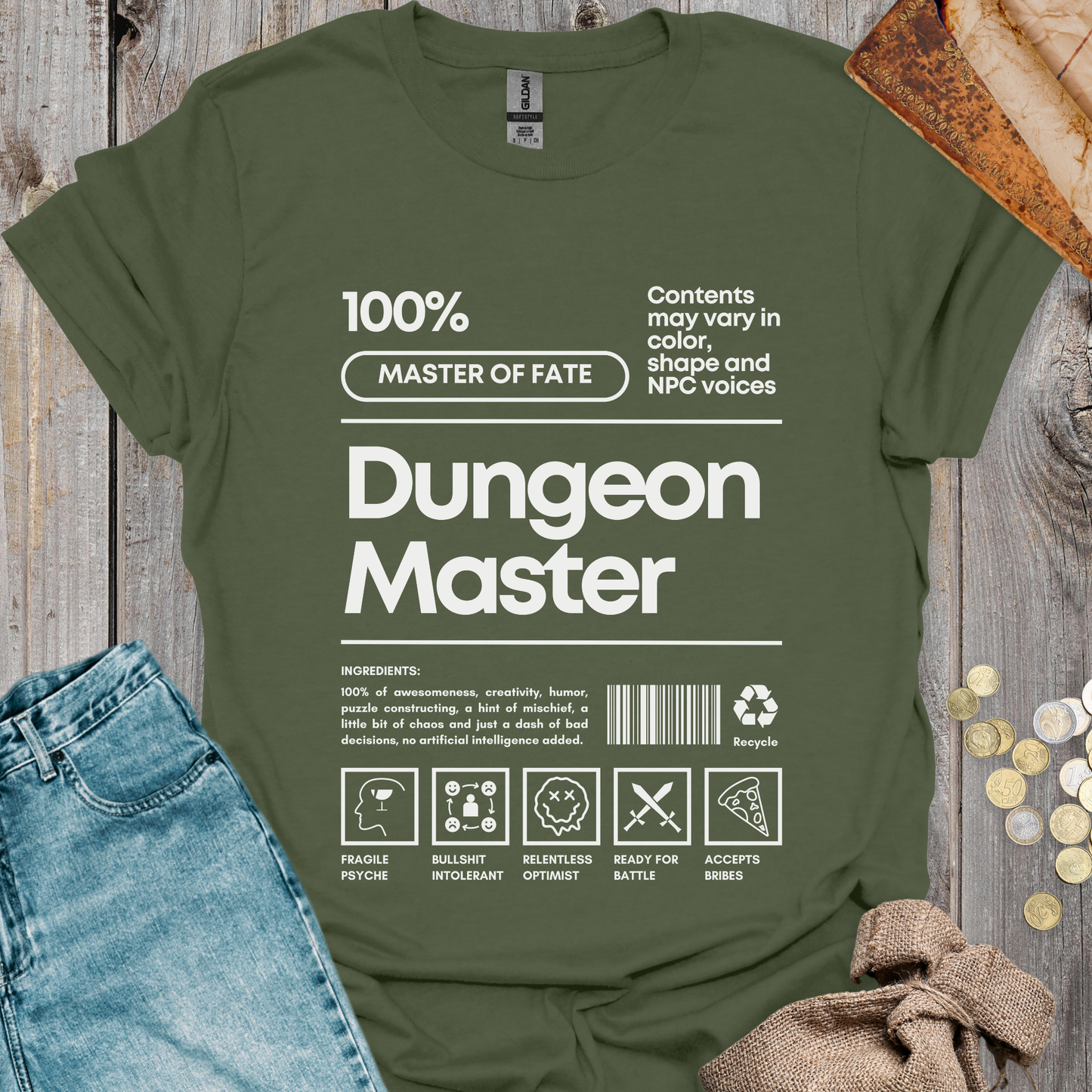 Dungeon Master Ingredients