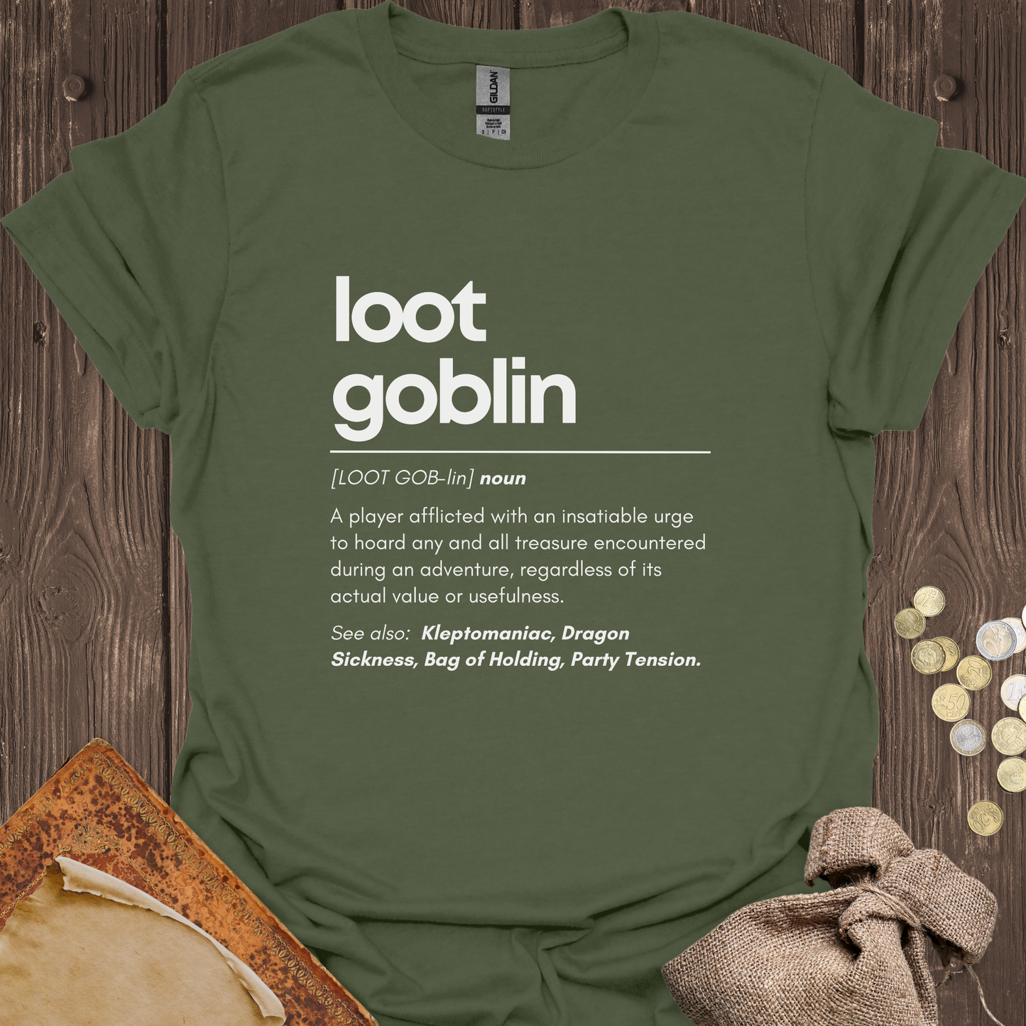 Dictionary Definition Loot Goblin
