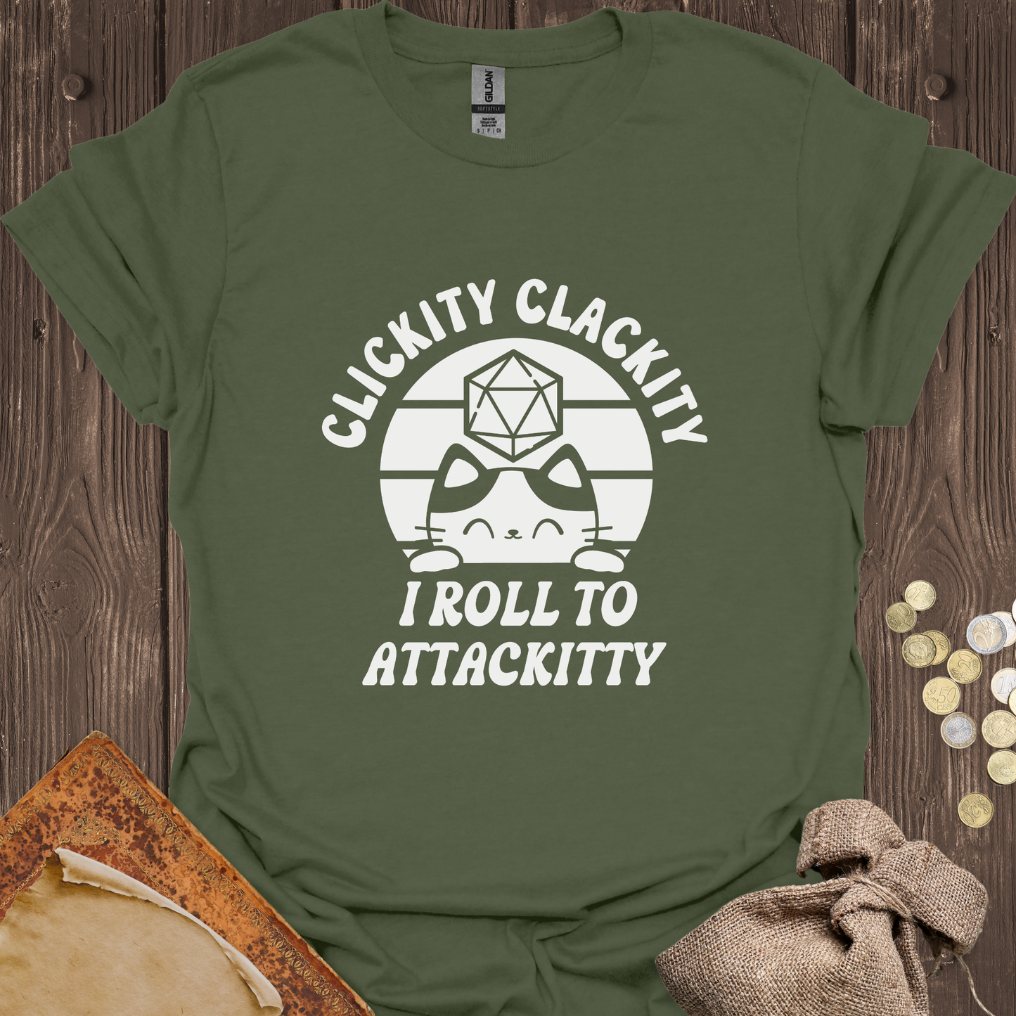 Clickity Clackity I Roll To Attackitty