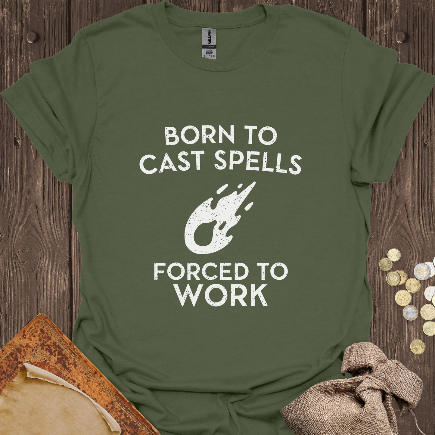 Born to Cast Spells Forced to Work