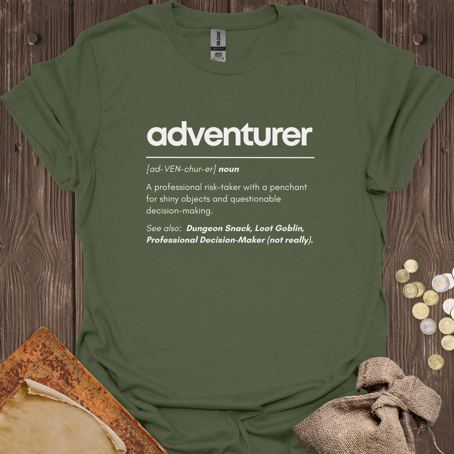 Dictionary Definition Adventurer