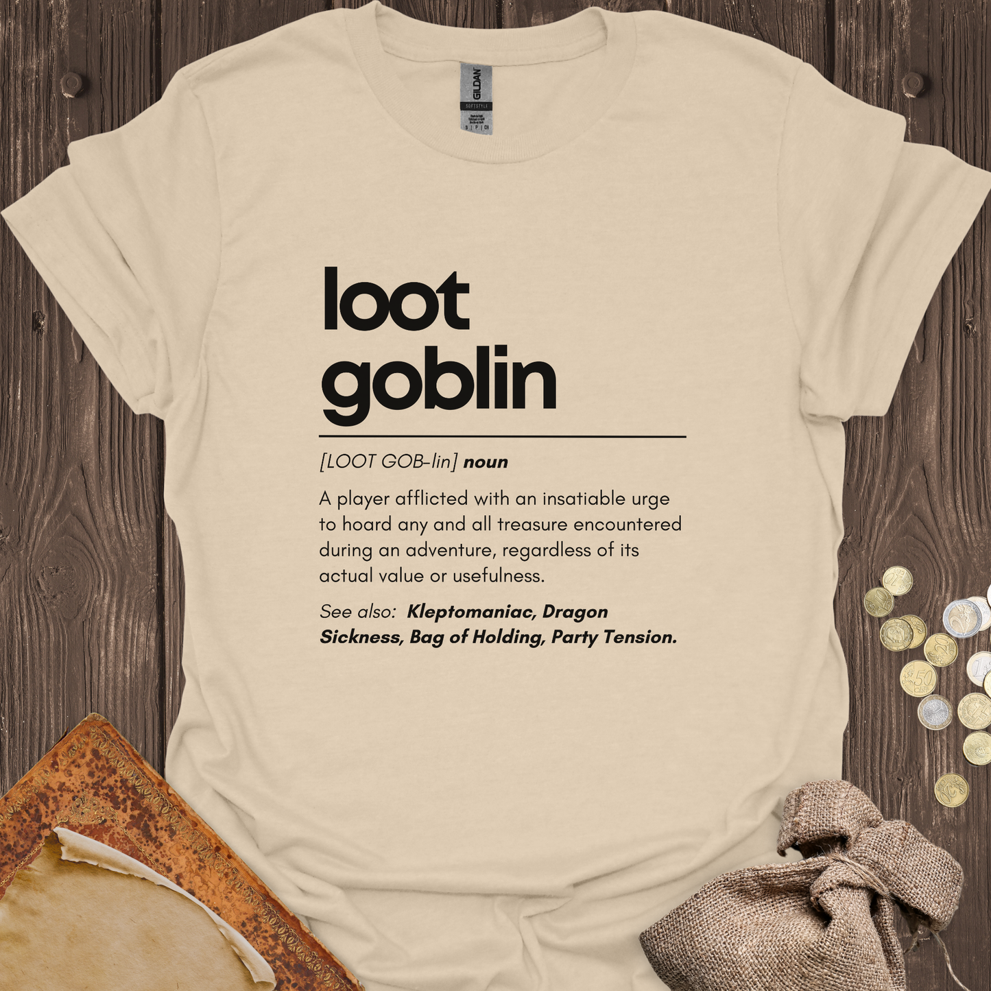 Dictionary Definition Loot Goblin