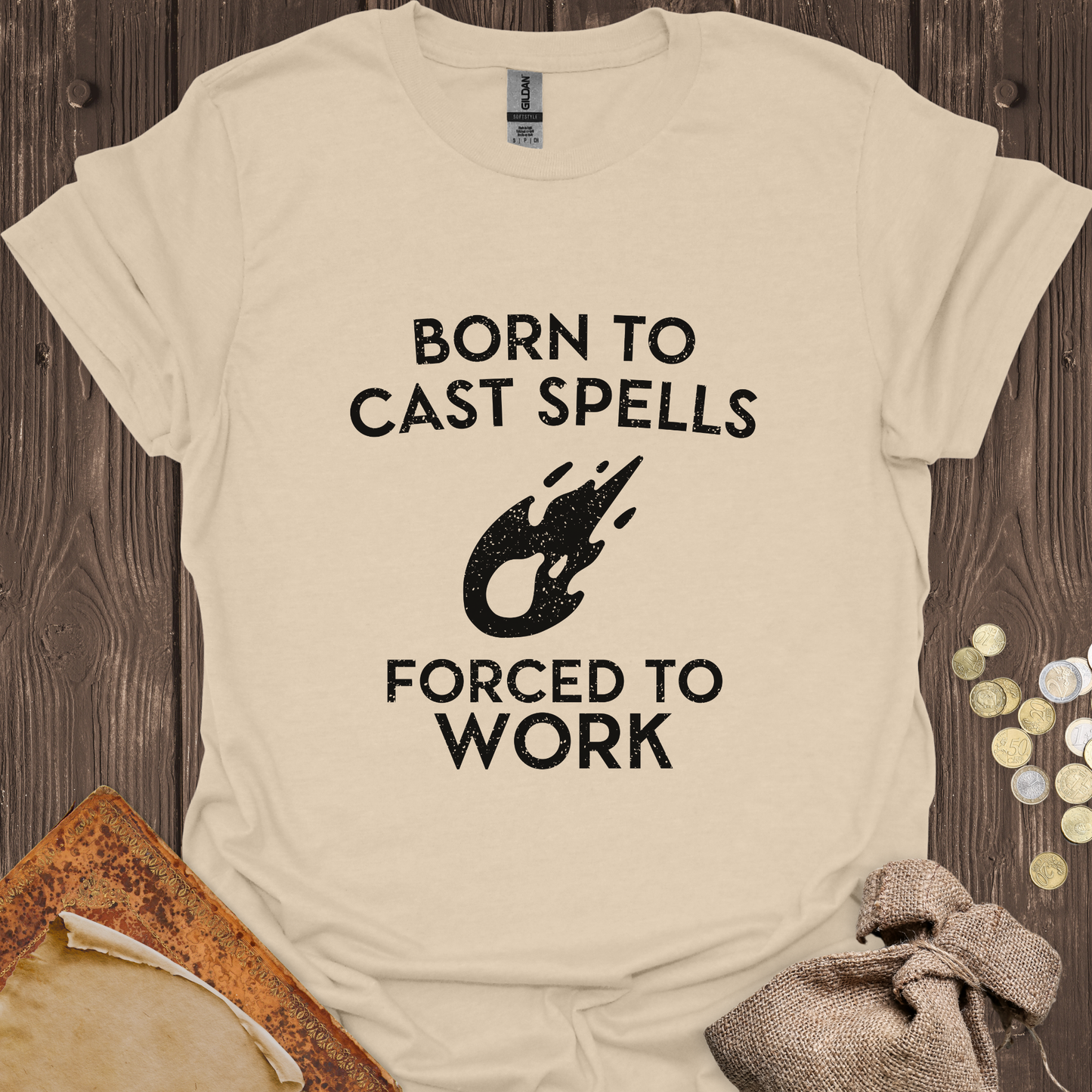 Born to Cast Spells Forced to Work