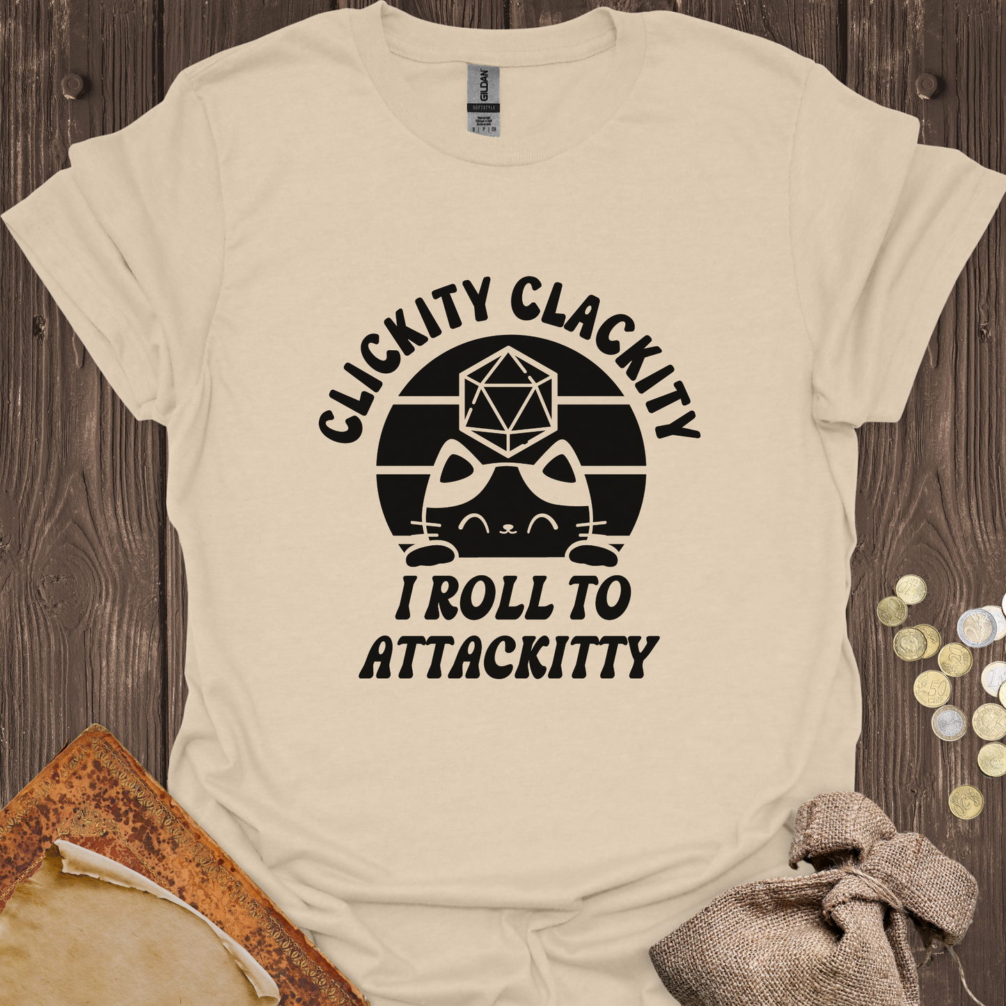 Clickity Clackity I Roll To Attackitty