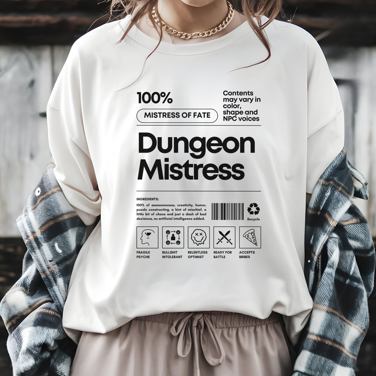 Dungeon Mistress Ingredients
