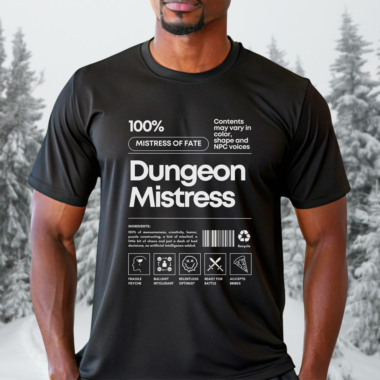 Dungeon Mistress Ingredients