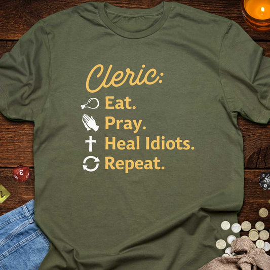Cleric Eat Pray Heal