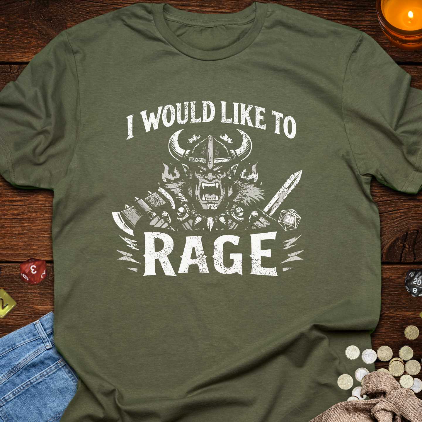 I Would Like To Rage