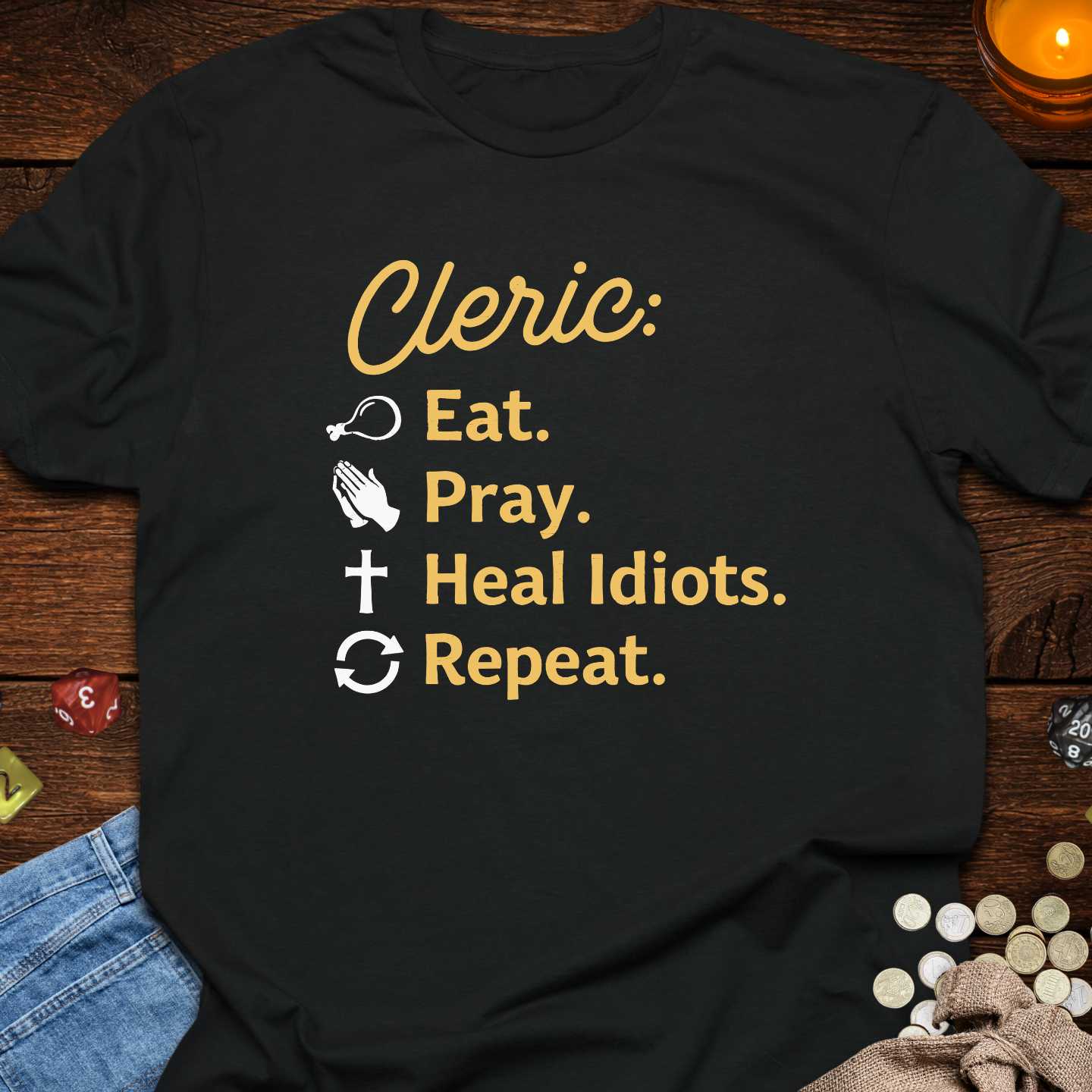 Cleric Eat Pray Heal