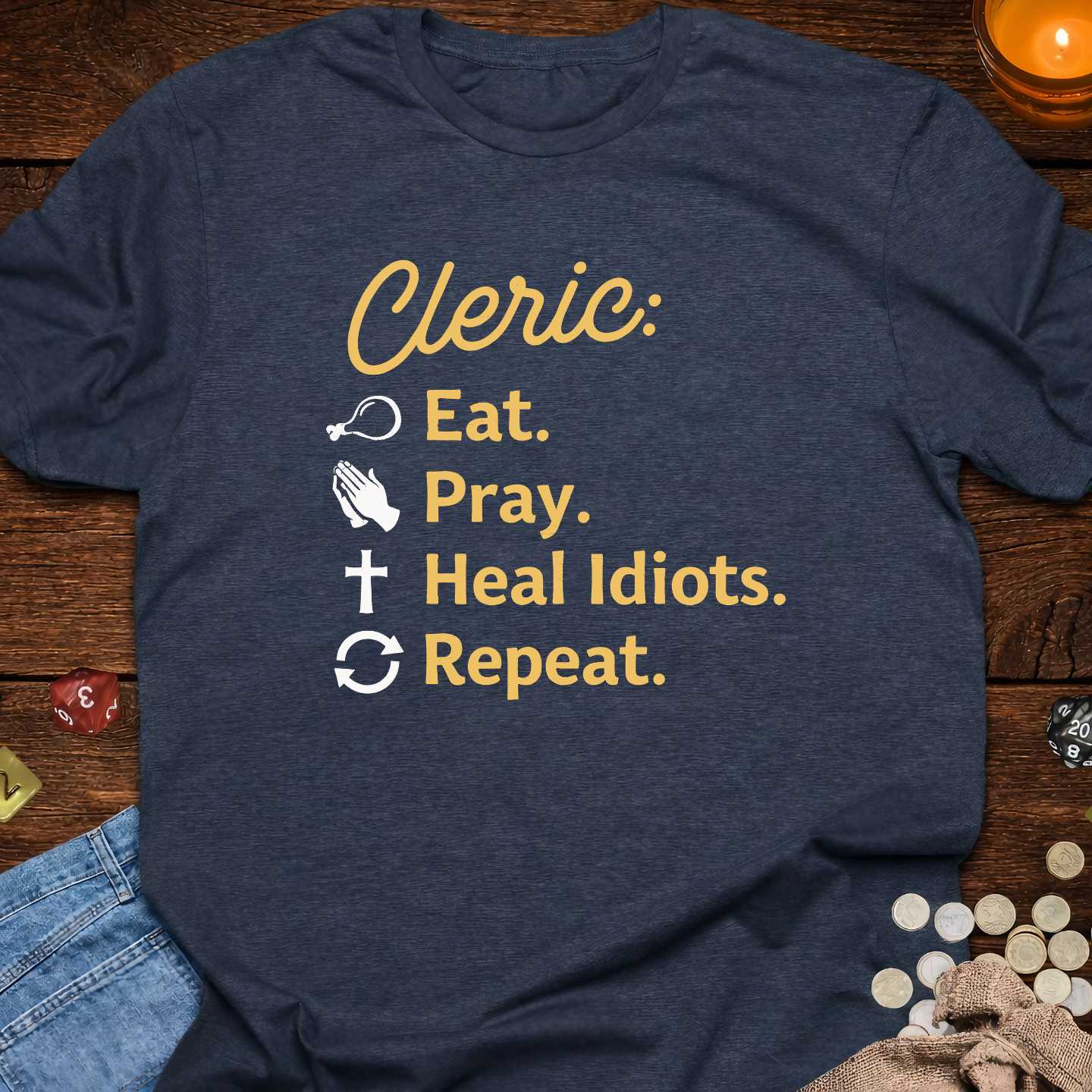 Cleric Eat Pray Heal