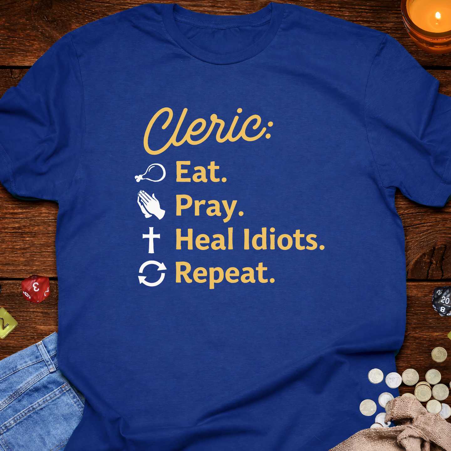 Cleric Eat Pray Heal