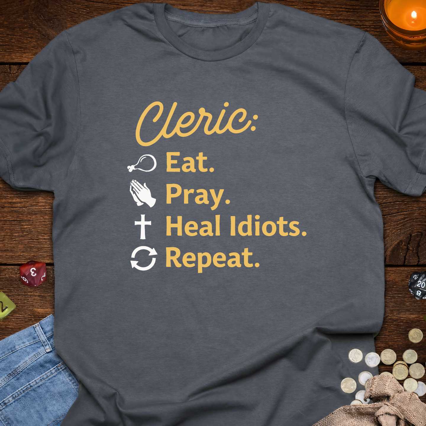 Cleric Eat Pray Heal