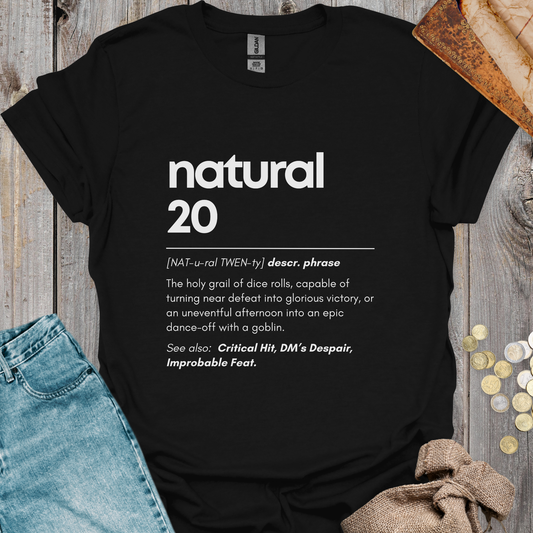Dictionary Definition Natural 20