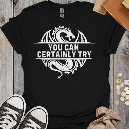 You Can Certainly Try