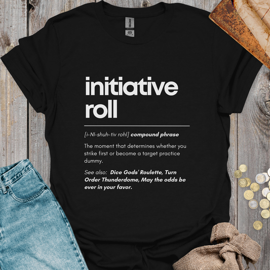 Dictionary Definition Initiative Roll