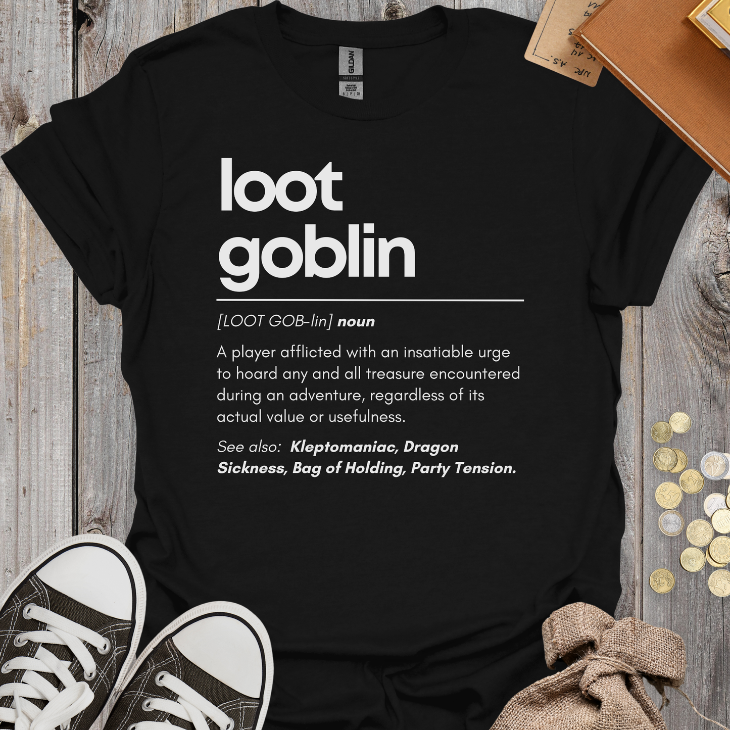 Dictionary Definition Loot Goblin