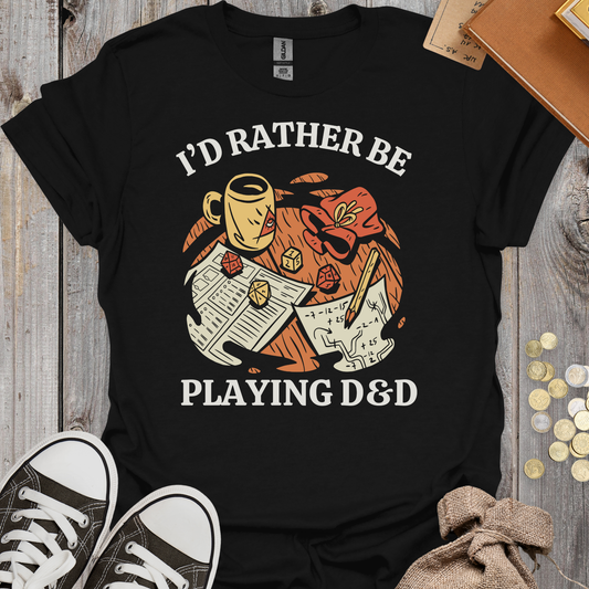 I'd Rather Be Playing D&D