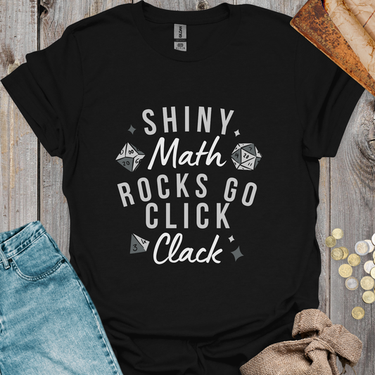 Shiny Math Rocks Go Click Clack