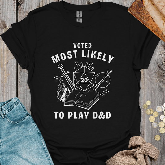 Voted Most Likely To Play D&D