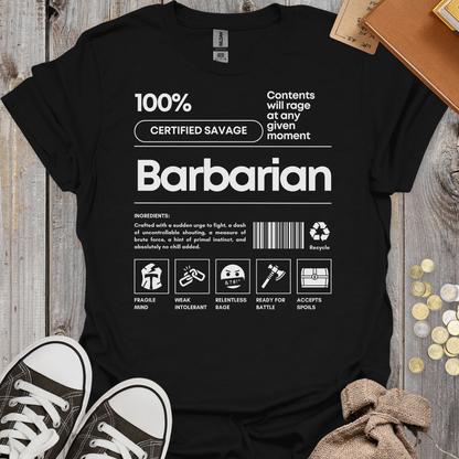 Barbarian Ingredients