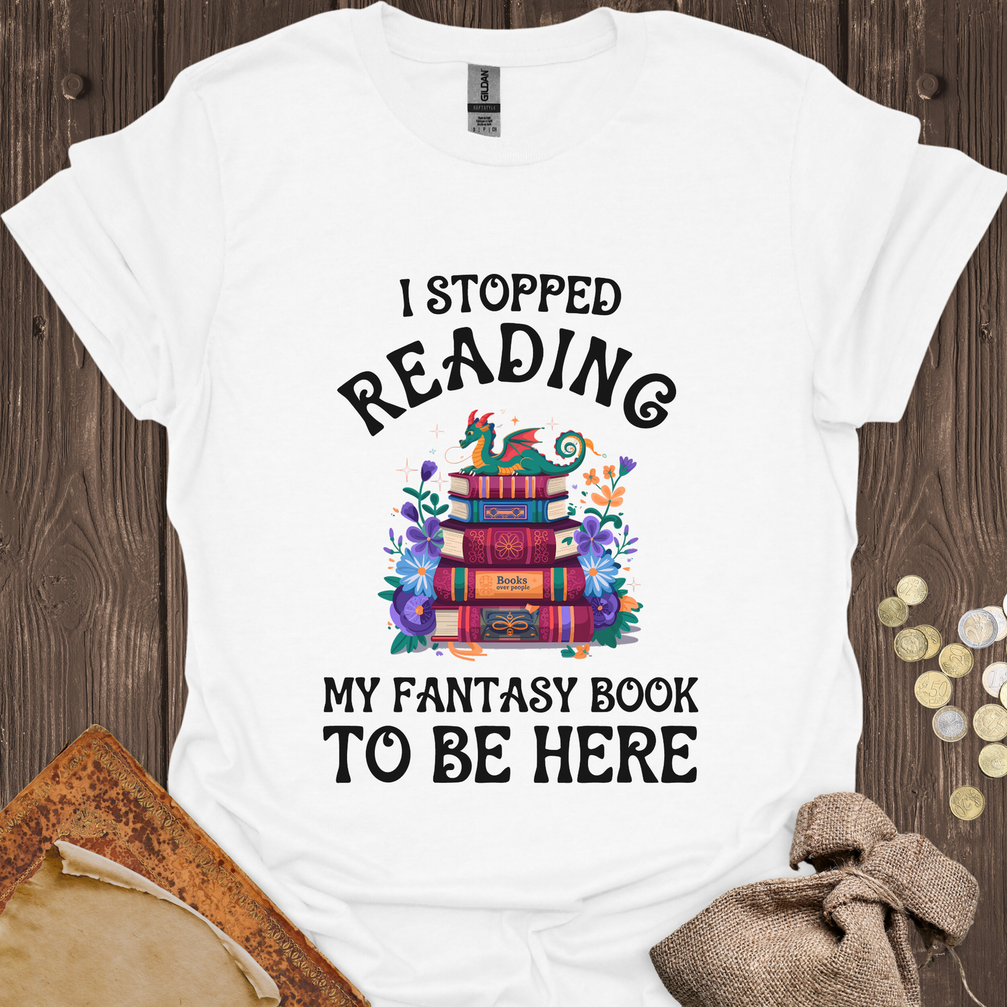 I Stopped Reading My Fantasy Book To Be Here