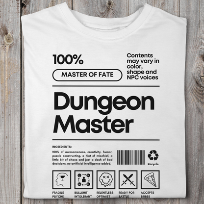 Dungeon Master Ingredients