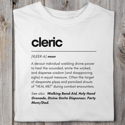 Dictionary Definition Cleric