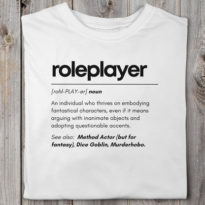 Dictionary Definition Roleplayer