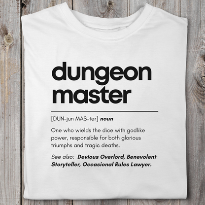 Dictionary Definition Dungeon Master