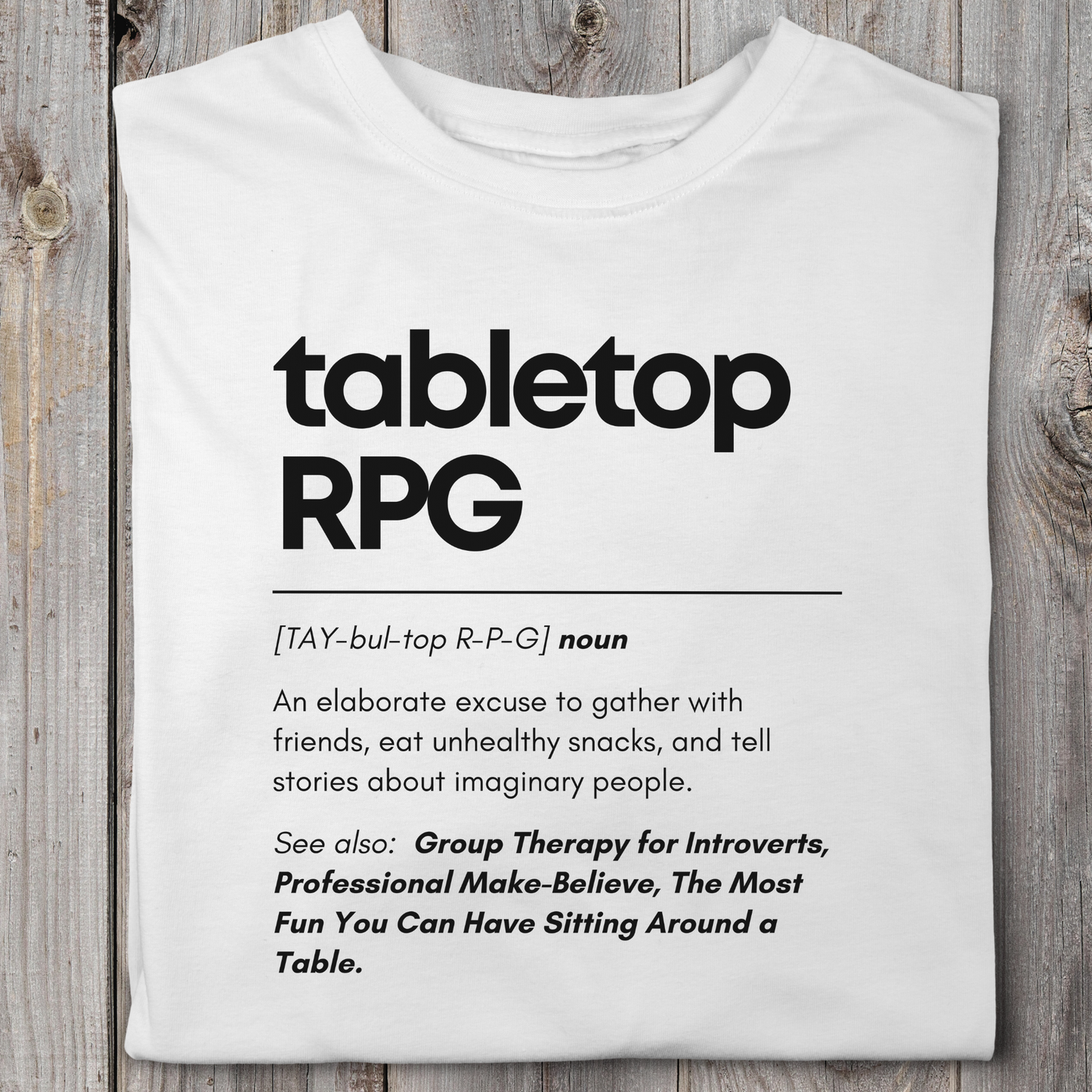 Dictionary Definition Tabletop RPG
