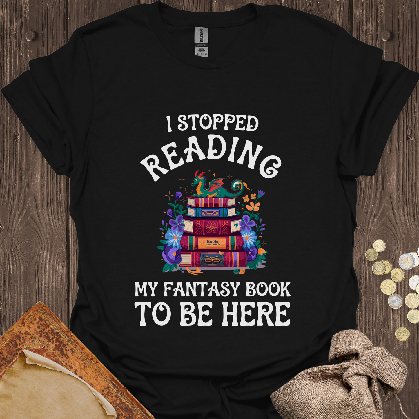 I Stopped Reading My Fantasy Book To Be Here