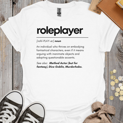 Dictionary Definition Roleplayer