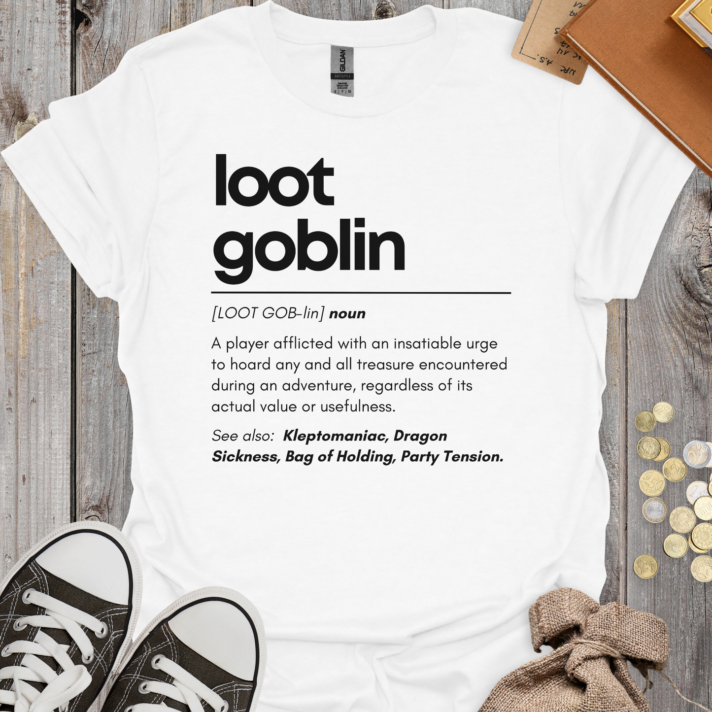 Dictionary Definition Loot Goblin