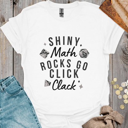 Shiny Math Rocks Go Click Clack