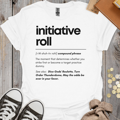 Dictionary Definition Initiative Roll