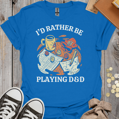I'd Rather Be Playing D&D