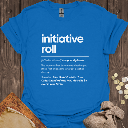 Dictionary Definition Initiative Roll