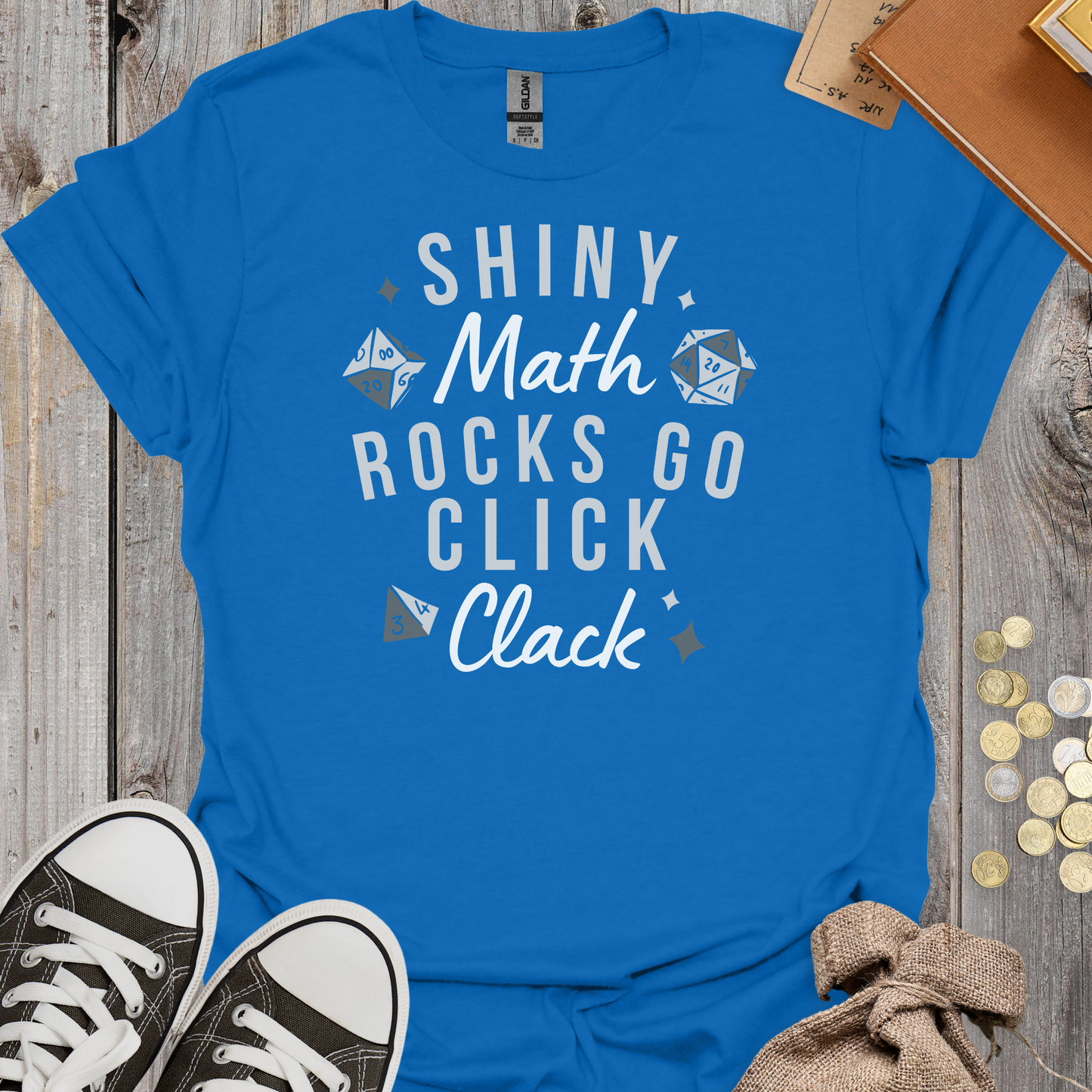 Shiny Math Rocks Go Click Clack