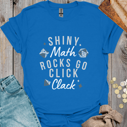 Shiny Math Rocks Go Click Clack